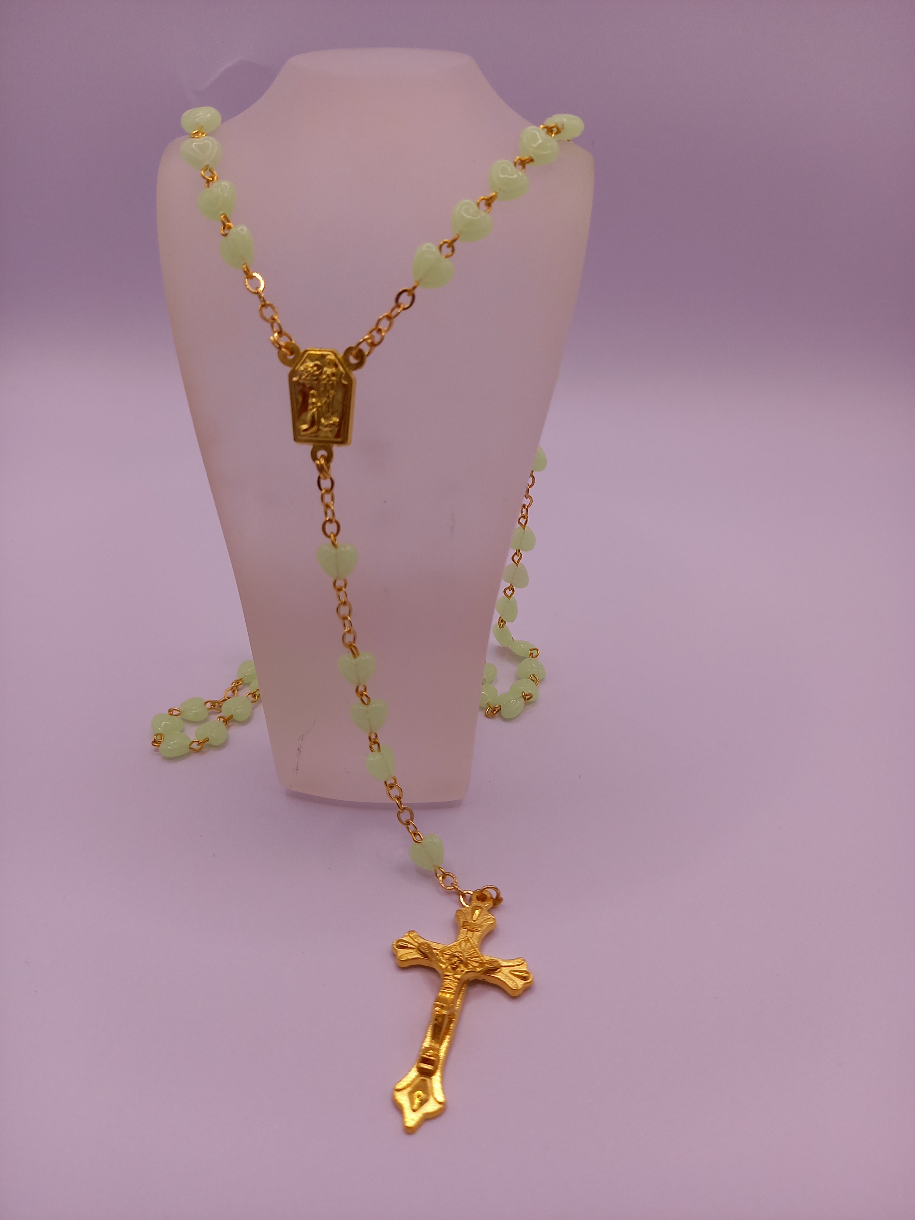 Luminous Glass Rosary