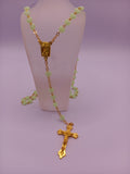 Luminous Glass Rosary