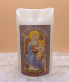 LED Walsingham Wax Candle - Vanilla Scented