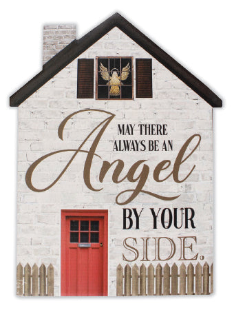 May there always be an Angel by your side - Plaque