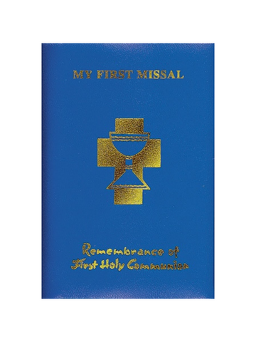 First Communion Blue My First Missal