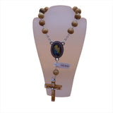 Our Lady of Walsingham Olive Wood Single Decade Car Rosary