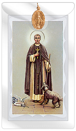 St Martin Medal Card & Leaflet