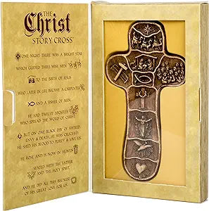 5" The Christ Story Cross