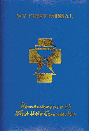 First Communion Blue My First Missal