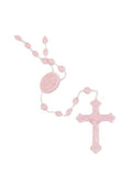 Pink Plastic Rosary
