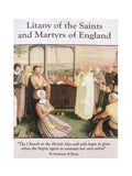 Litany of the Saints and Martyrs of England