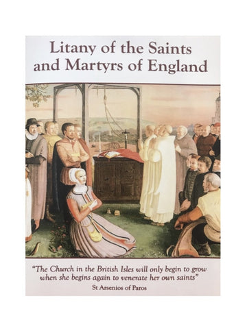 Litany of the Saints and Martyrs of England Bundle