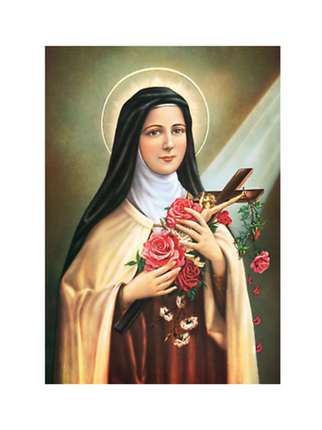 Saint Therese of Lisieux Icon Plaque