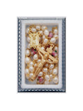 Pearlised Glass Rosary