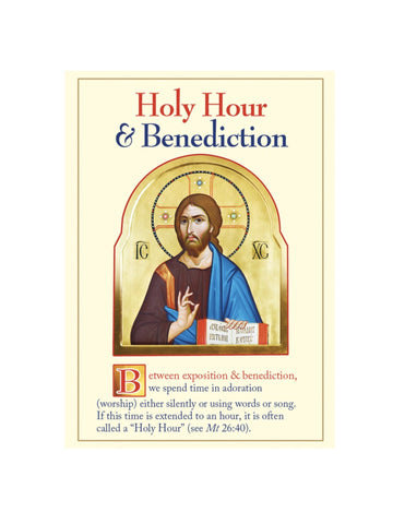 Holy Hour & Benediction Leaflet