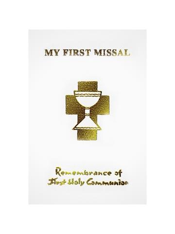 First Communion White My First Missal