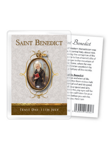 Saint Benedict Medal with Prayer